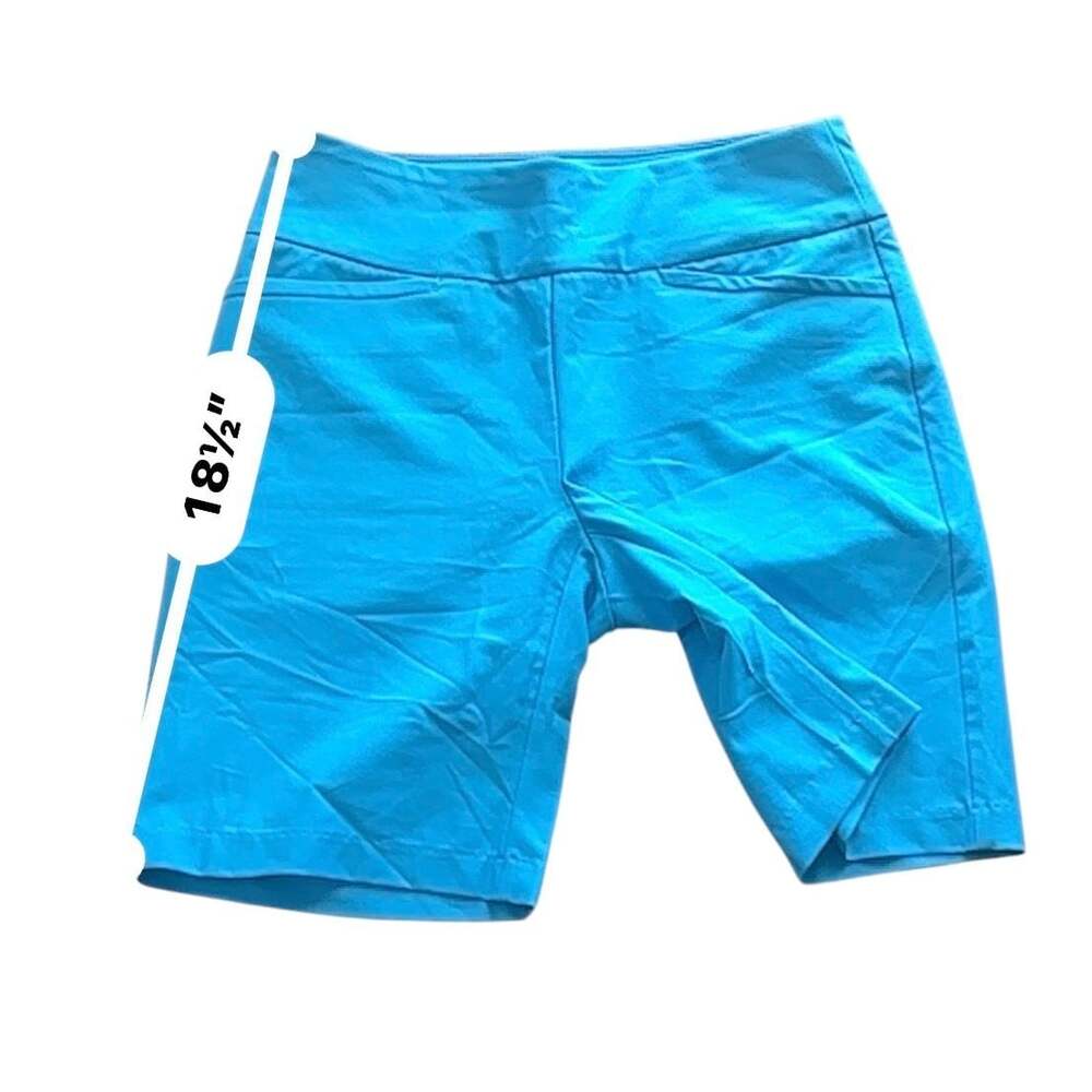Tail Golf Tennis Pickleball Shorts Women's Size 4 Turquoise Pull On Waistband - Picture 14 of 14